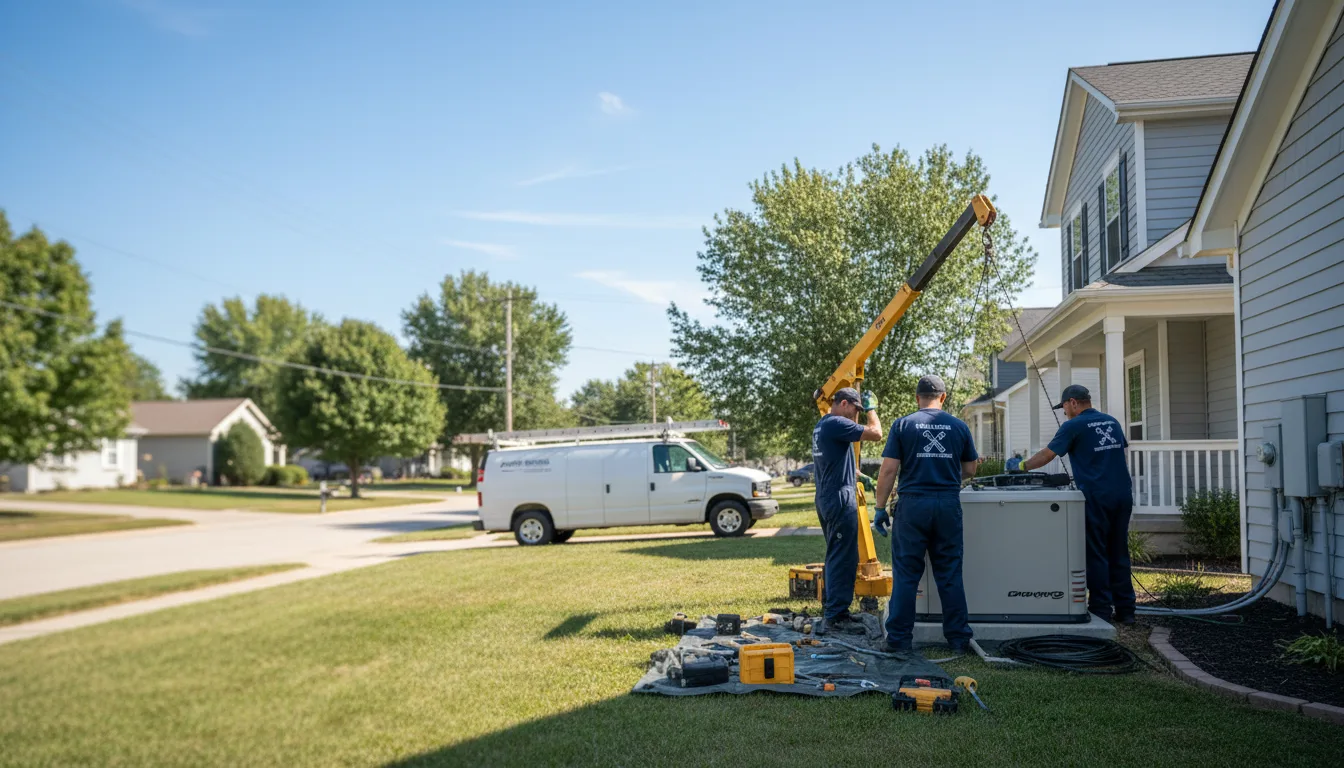 Generator Installation in Sardis, MS near me